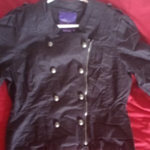 Miley Cyrus & Max Azria - Juniors Military Jacket Preowned